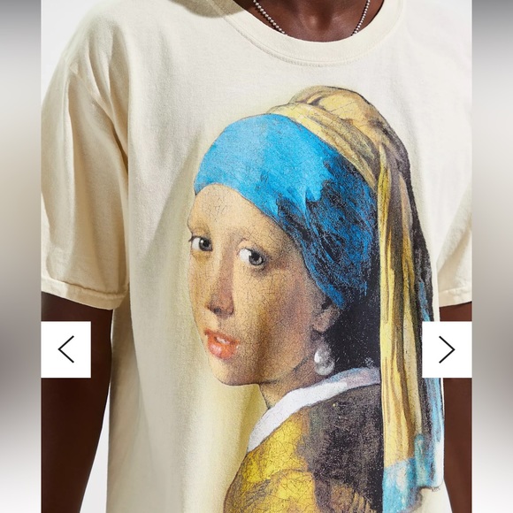 Girl with Pearl Earring tee, M - Picture 3 of 8
